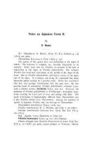 Notes on Japanese Ferns II. by T. Nakai