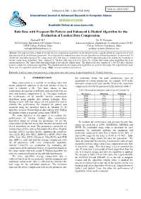 Rule Base with Frequent Bit Pattern and Enhanced K-Medoid Algorithm for the Evaluation of Lossless Data Compression