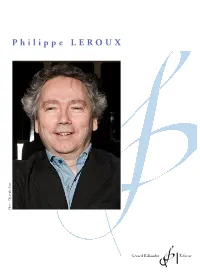Philippe LEROUX Y R a L a E H P O T S I R H C