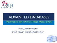 Advanced Databases