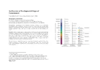 An Overview of Developmental Stages of Consciousness