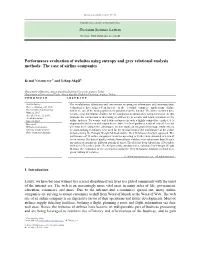 Decision Science Letters Performance Evaluation of Websites Using Entropy and Grey Relational Analysis Methods