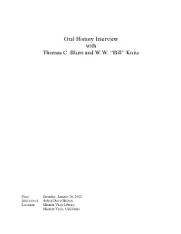 Thomas Blum and William Knitz