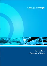 Appendix L Glossary of Terms