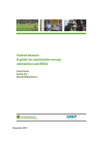 Carbon Finance Guide Final2