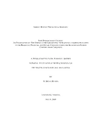 John Damascene in Context: an Examination of "The Heresy of The