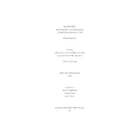 MUSIC NOTES: Exploring Music Listening Data As a Visual Representation of Self