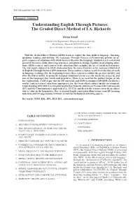The Graded Direct Method of IA Richards