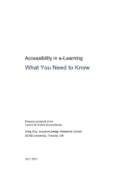 Accessibility in E-Learning What You Need to Know