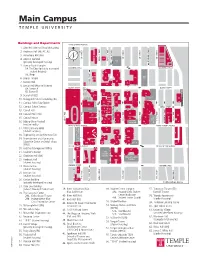 Main Campus from I-95 South: Schools and Colleges, Temple University Is Take Exit 22 (Central Philadelphia/I-676)