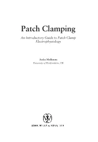 Patch Clamping: an Introductory Guide to Patch Clamp