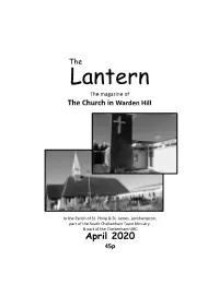 Lantern 01 April 2020