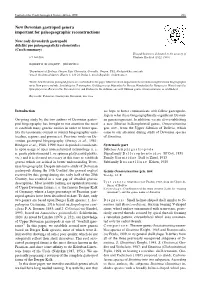 New Devonian Gastropod Genera Important for Paleogeographic Reconstructions