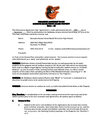 Orioles-RHS Spring 2014.Pdf