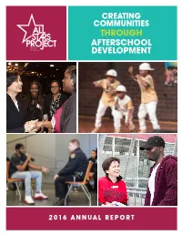 Through Afterschool Development