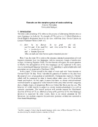 44 Remarks on the Morpho-Syntax of Code-Switching Artemis Alexiadou
