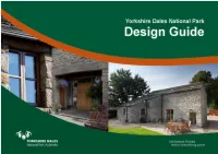 Design Guide 1.2 Area Covered by the Design Guide 1.3 the National Park 1.4 Planning Policy