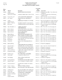 7:10:07 08/27/21 Page: 001 Legislative Information System