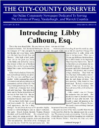 Introducing Libby Calhoun, Esq. This Is the Story About Libby
