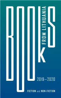 From Lithuania Books from Lithuania 2019—2020