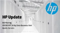 HP/NVIDIA Solutions for HPC Compute and Visualization