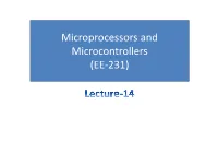 Microprocessors and Microcontrollers (EE-231) Main Objectives
