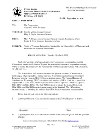 NPR) to Amend the Standard for the Flammability of Mattresses and Mattress Pads (Standard), 16 CFR Part 1632