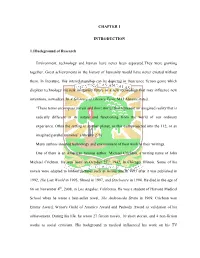 CHAPTER 1 INTRODUCTION 1.1Background of Research