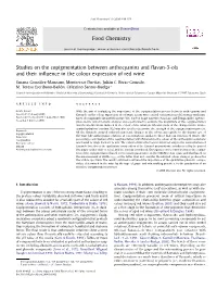 Studies on the Copigmentation Between Anthocyanins and Flavan-3