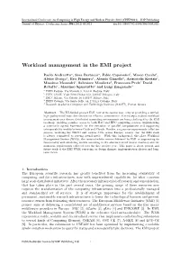 Workload Management in the EMI Project