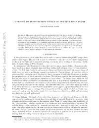 Arxiv:0705.1142V1 [Math.DS] 8 May 2007 Cases New) and Are Ripe for Further Study