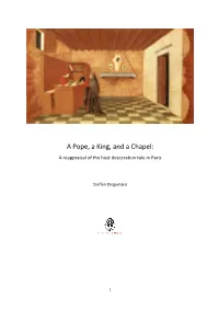 A Pope, a King, and a Chapel: a Reappraisal of the Host Desecration Tale in Paris