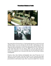 Powerloom Clusters of India