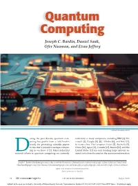 Quantum Computing Joseph C