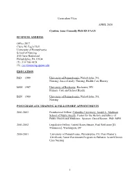 2020 Connolly CV.Pdf