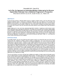 An Approach to Understand Median Follow-Up by the Reverse Kaplan