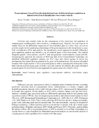 Transcriptomic Causal Networks Identified Patterns of Differential Gene Regulation in Human Brain from Schizophrenia Cases Versus Controls