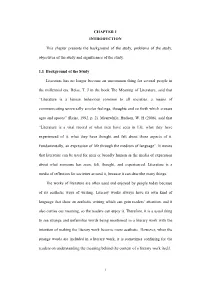 Chapter 1 Introduction