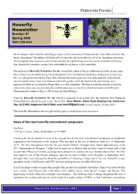 Hoverfly Newsletter 67