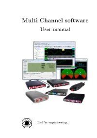 Multi Channel Software Manual