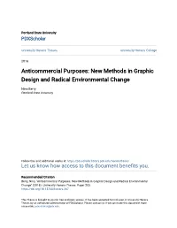 New Methods in Graphic Design and Radical Environmental Change