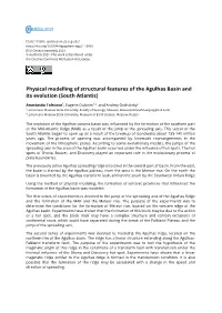 Physical Modelling of Structural Features of the Agulhas Basin and Its Evolution (South Atlantic)