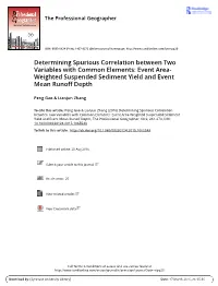 2016 Gao, P. and Zhang, L., Determining Spurious Correlation