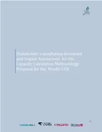 Methodology and Concepts for the Nordic