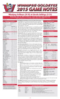 PDF Game Notes