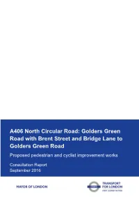 Consultation Report Summarises the Consultation Exercise and Responses Received