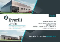 KF Everill Gate, Wombwell 4Pp Bro V9.Indd