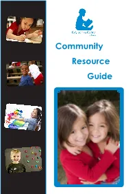 Community Resource Guide