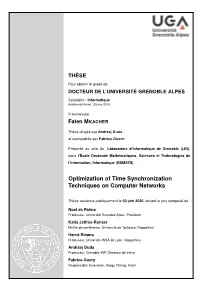 Optimization of Time Synchronization Techniques on Computer Networks