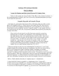 Emotions and Micro Social Processes IV: Candace Clark
